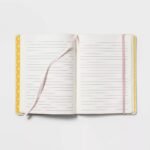 240 Sheet College Ruled Journal 7.75"x5.5" Bookbound Floral - Image 3