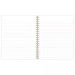 100pg Ruled Notebook 11"x9.625" Spiral White Dot: College Ruled, Soft Cover, Acid-Free, Perforated Pages - Image 3