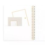 100pg Ruled Notebook 11"x9.625" Spiral White Dot: College Ruled, Soft Cover, Acid-Free, Perforated Pages - Image 6