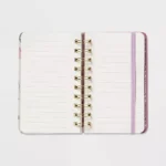 192 Sheet College Ruled Journal 3.5"x5.5" Spiral Floral - Image 2